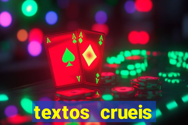 textos crueis demais pdf