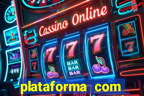 plataforma com porcentagem de ganhos