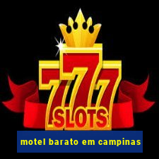 motel barato em campinas