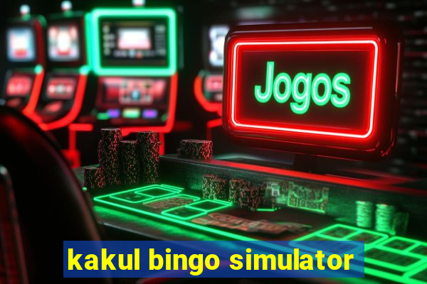 kakul bingo simulator