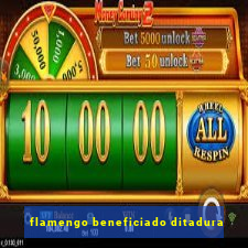 flamengo beneficiado ditadura