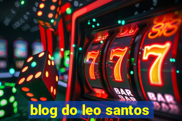 blog do leo santos