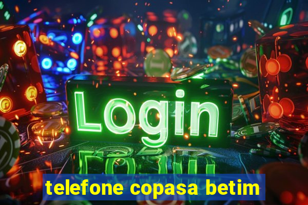 telefone copasa betim