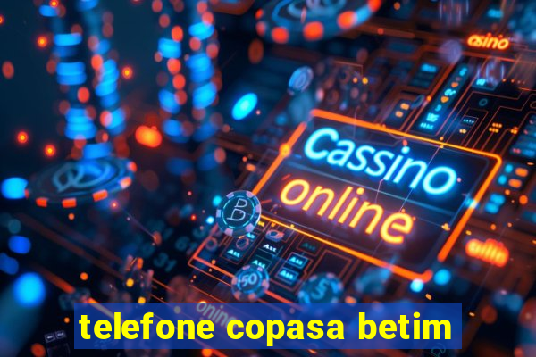 telefone copasa betim