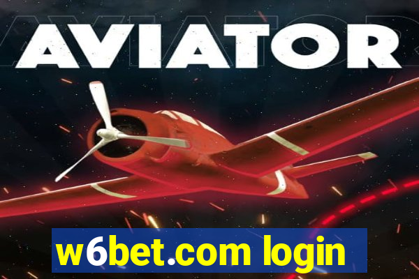 w6bet.com login