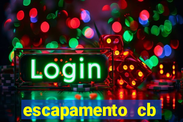 escapamento cb twister 250