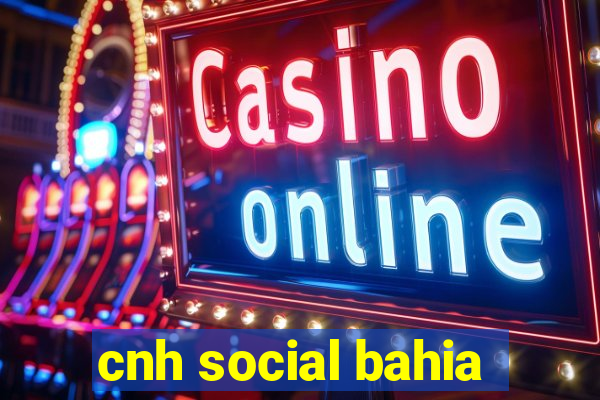 cnh social bahia