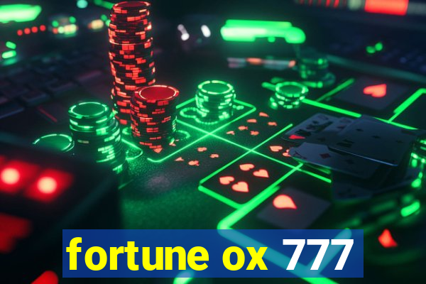 fortune ox 777