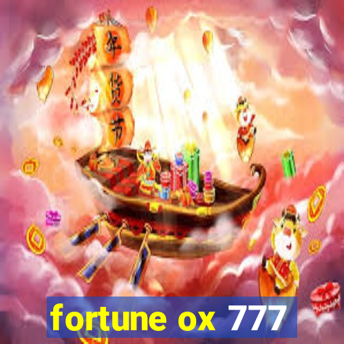 fortune ox 777
