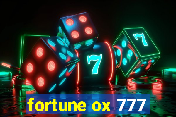 fortune ox 777
