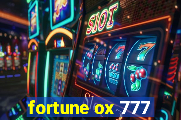 fortune ox 777