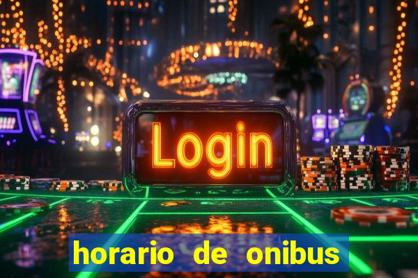 horario de onibus vila nova sao roque