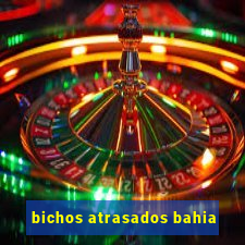 bichos atrasados bahia