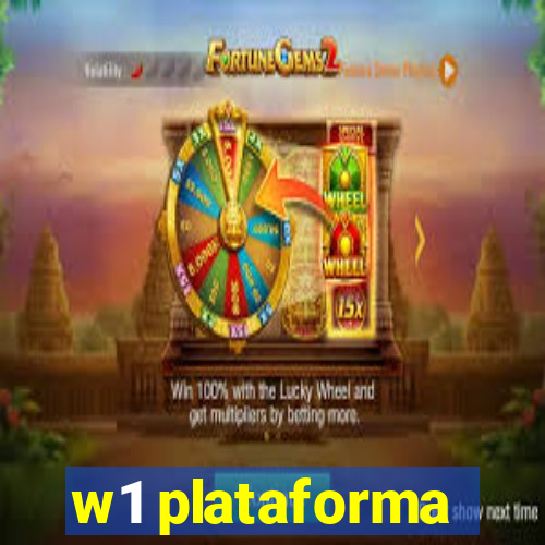 w1 plataforma