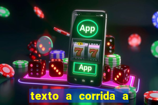texto a corrida a lagarta lili