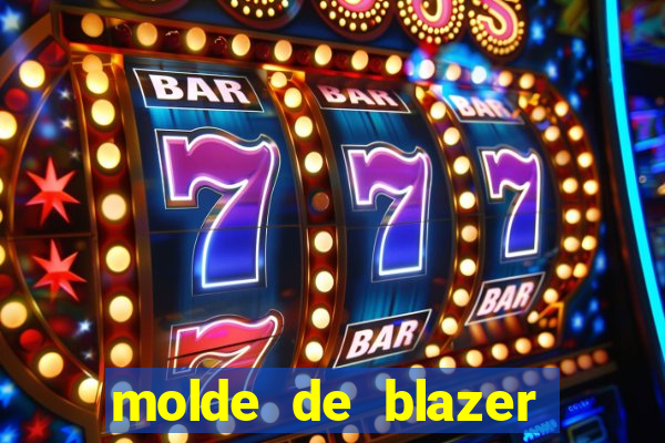 molde de blazer masculino para imprimir