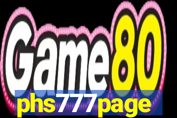 phs777page