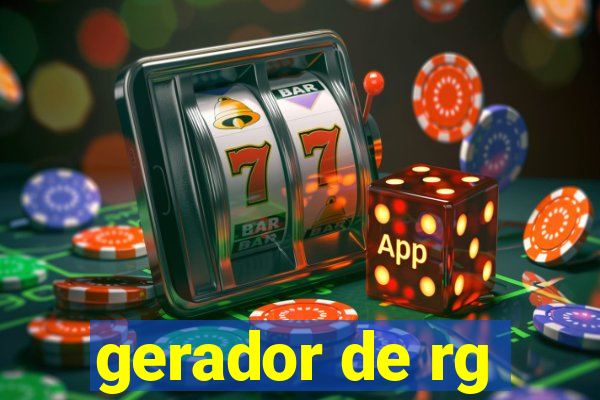 gerador de rg
