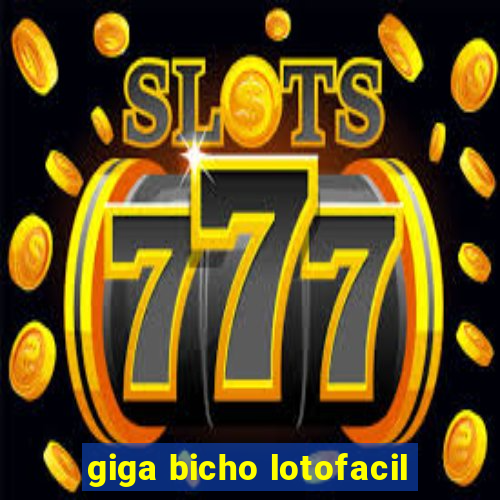 giga bicho lotofacil