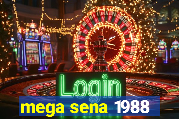 mega sena 1988