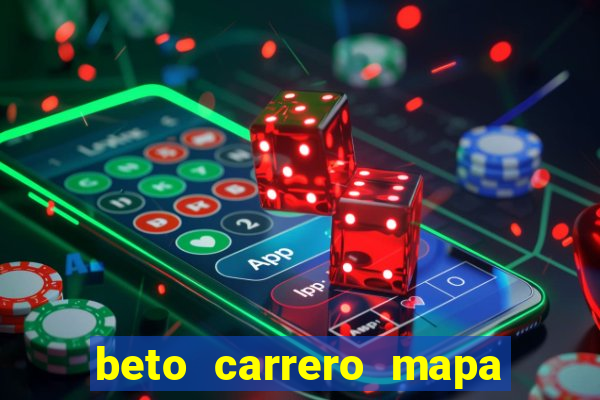 beto carrero mapa do parque