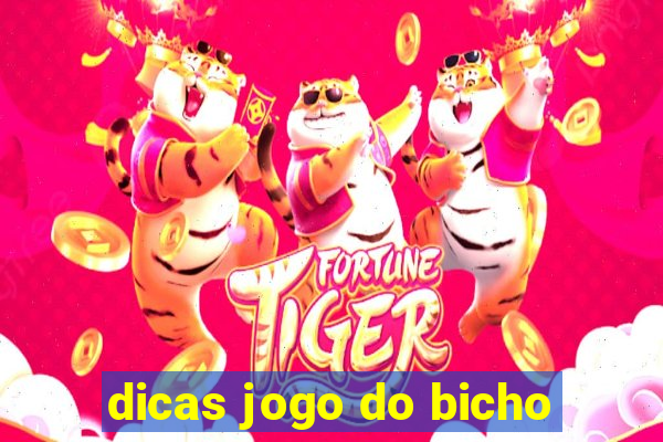 dicas jogo do bicho