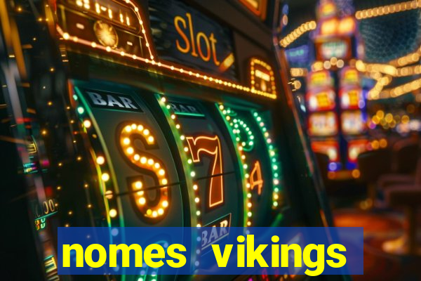nomes vikings masculinos e significados