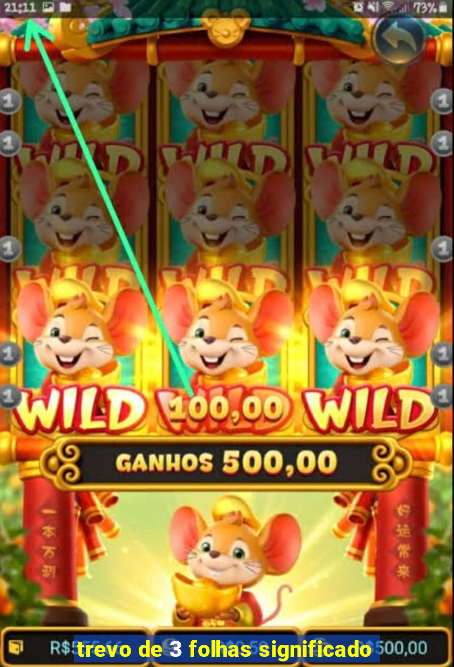 trevo de 3 folhas significado