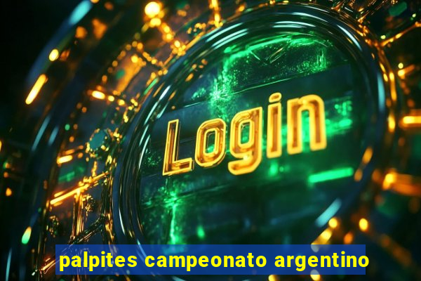 palpites campeonato argentino