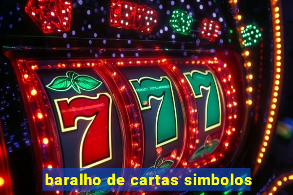baralho de cartas simbolos