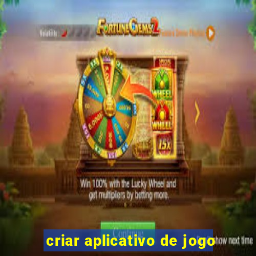 criar aplicativo de jogo