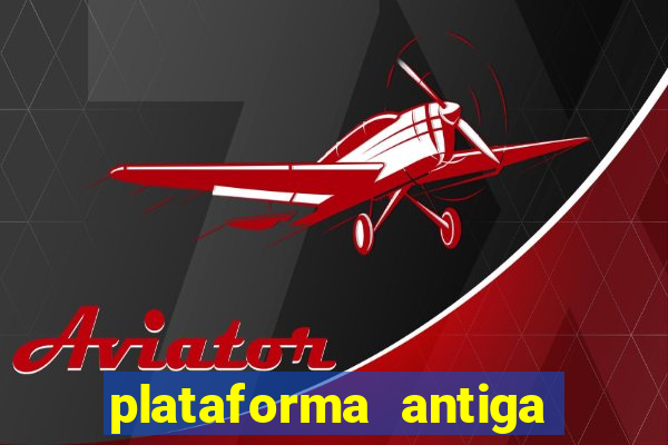 plataforma antiga de jogos