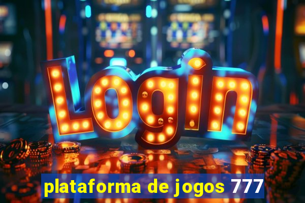 plataforma de jogos 777