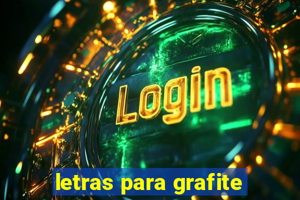 letras para grafite