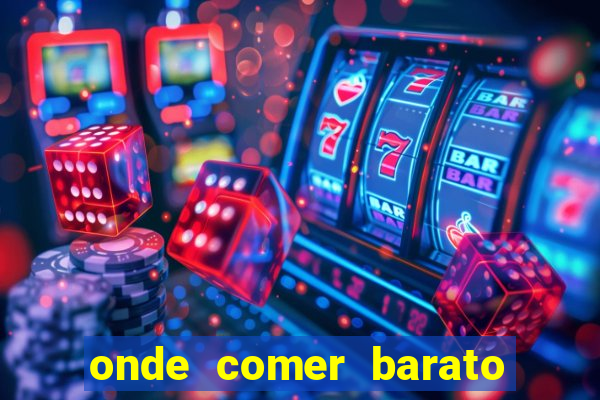 onde comer barato aeroporto santos dumont
