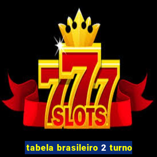 tabela brasileiro 2 turno