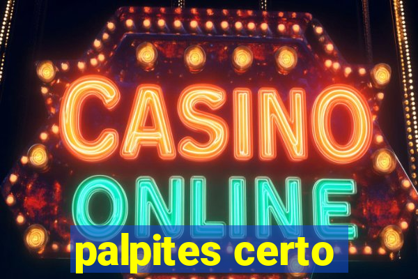 palpites certo
