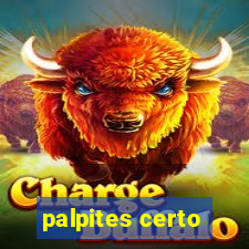 palpites certo