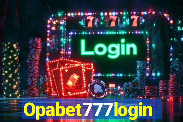 Opabet777login