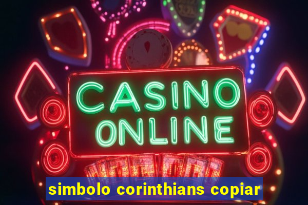 simbolo corinthians copiar
