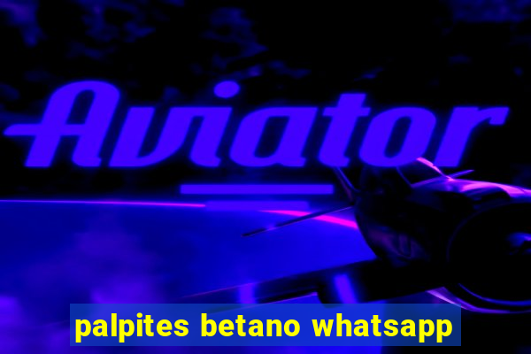 palpites betano whatsapp