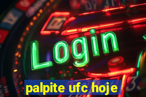 palpite ufc hoje
