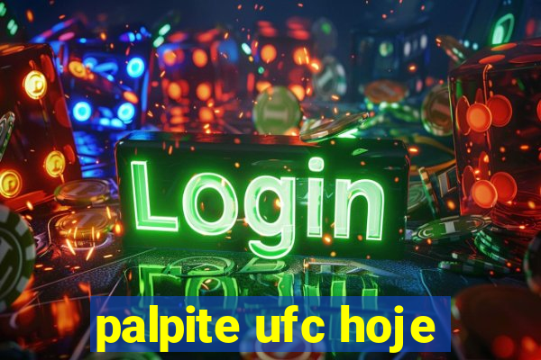 palpite ufc hoje