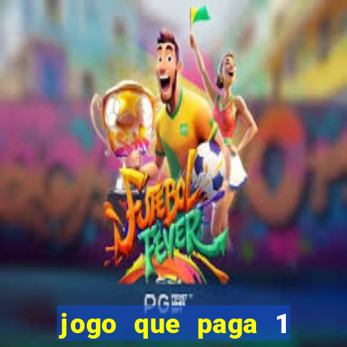 jogo que paga 1 real no pix