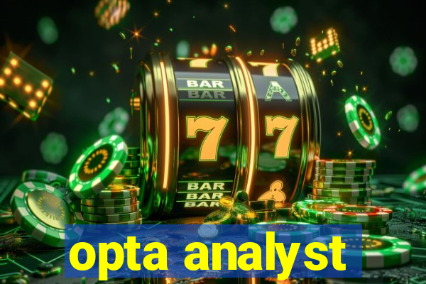 opta analyst