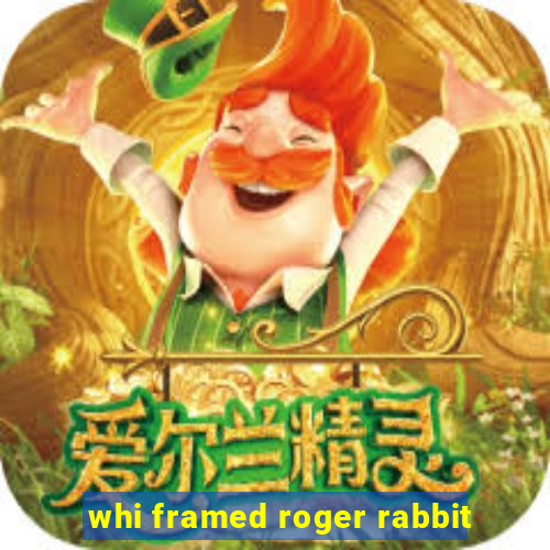 whi framed roger rabbit
