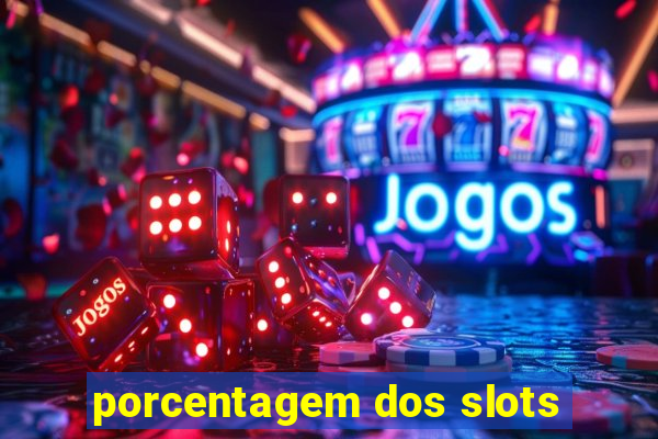 porcentagem dos slots
