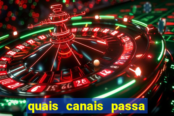 quais canais passa o jogo do inter hoje