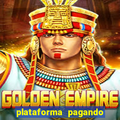 plataforma pagando no cadastro slots