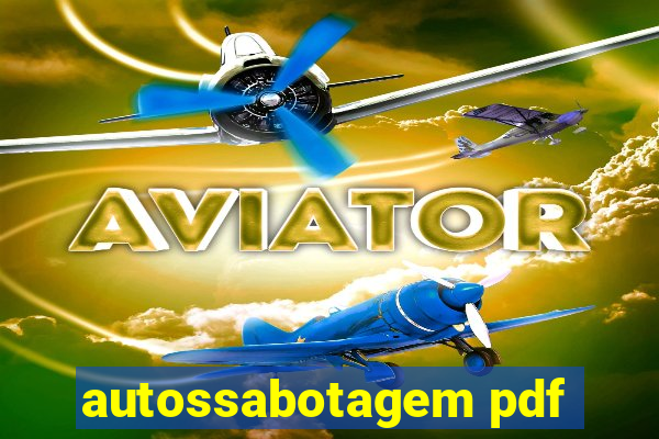 autossabotagem pdf